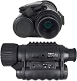 Bestguarder Visor monocular Digital de visión Nocturna 6x50mm Cámara infrarroja de Alta definición de 5mp Foto 720p Video hasta 350m/1150ft Distancia de detección con TFT LCD de 1.5 Pulgadas